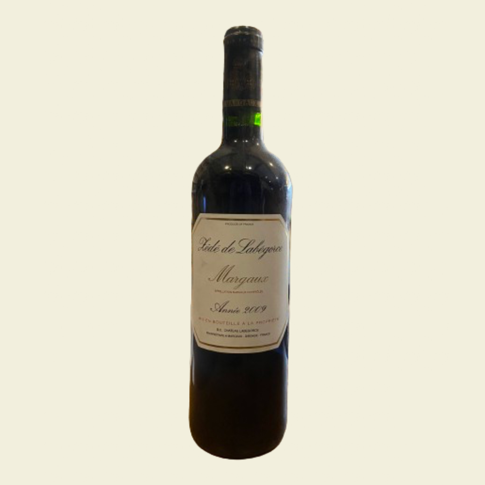 Zédé de Labégorce AOC Margaux 2009