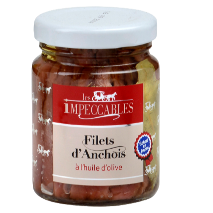 Filets d'Anchois à l'huile d'olive (10cl)