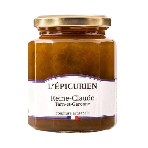 Pot de confiture Reine-Claude artisanale