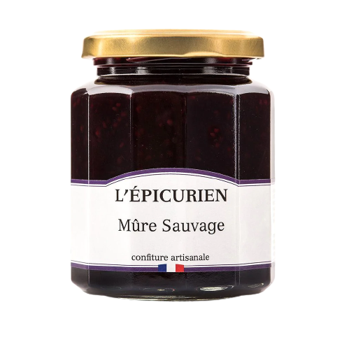 Pot de confiture de Mure sauvage artisanale 