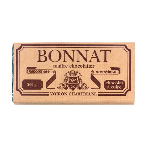 Tablette de chocolat bonnat a cuire