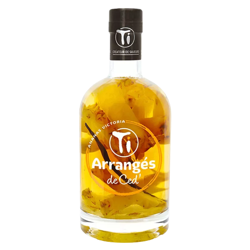 Les Rhums de Ced - Ti Arrangés Ananas Victoria - Rhum Arrangé - 32° - 70CL